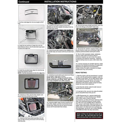 K&N Performance Intake Kit | Ford F-150 5.0L V8 (15+) (57-2591)