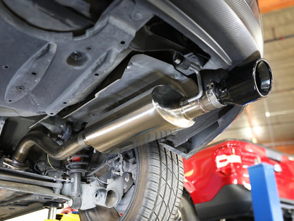 aFe 14-19 Toyota Corolla 1.8L Takeda 2.5in SS Axle-Back Exhaust w/ Black Tip (49-36083-B)