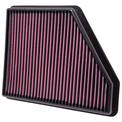 K&N Engineering Drop In Air Filter: Chevy Camaro 3.6L / 6.2L