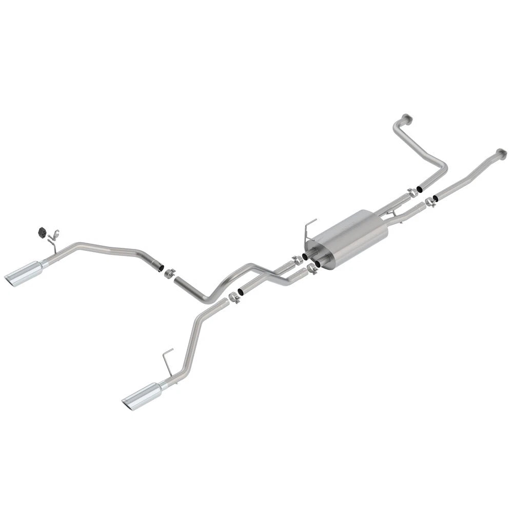 Borla Cat-Back Exhaust System - S-Type | 2017-2020 Nissan Titan 5.6L (140796)
