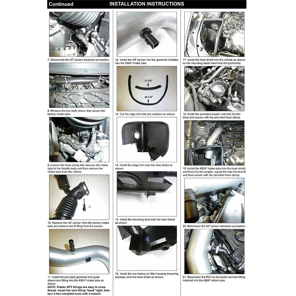 K&N Performance Air Intake Kit | Jeep Cherokee 2.4L (19-20) (77-1577KS)