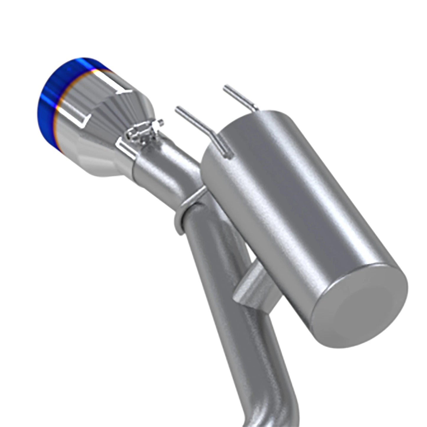 MBRP 3in Cat-Back Exhaust 2.5in Dual Split Rear w/ Burnt End Tips | Honda Civic SI (22-24) (S49033BE)
