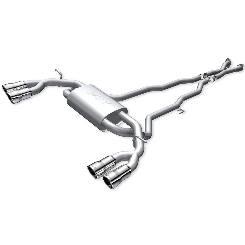 Borla Cat-Back Exhaust System - S-Type | 2010-2016 Hyundai Genesis Coupe 3.8L (140345)