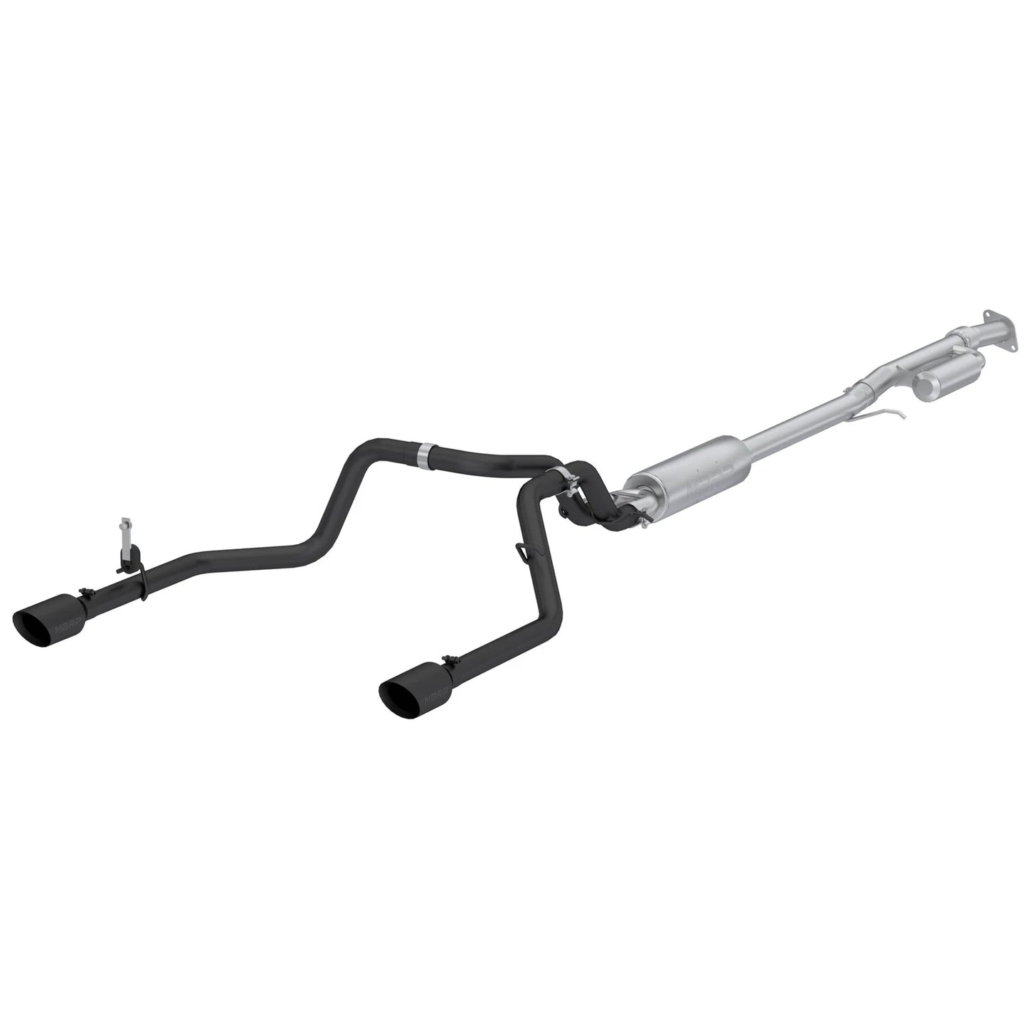 MBRP Armor Black 3in Alum. Cat-Back Exhaust | Chevrolet Silverado 1500 / GMC Sierra 1500 (19+)(S5021BLK)