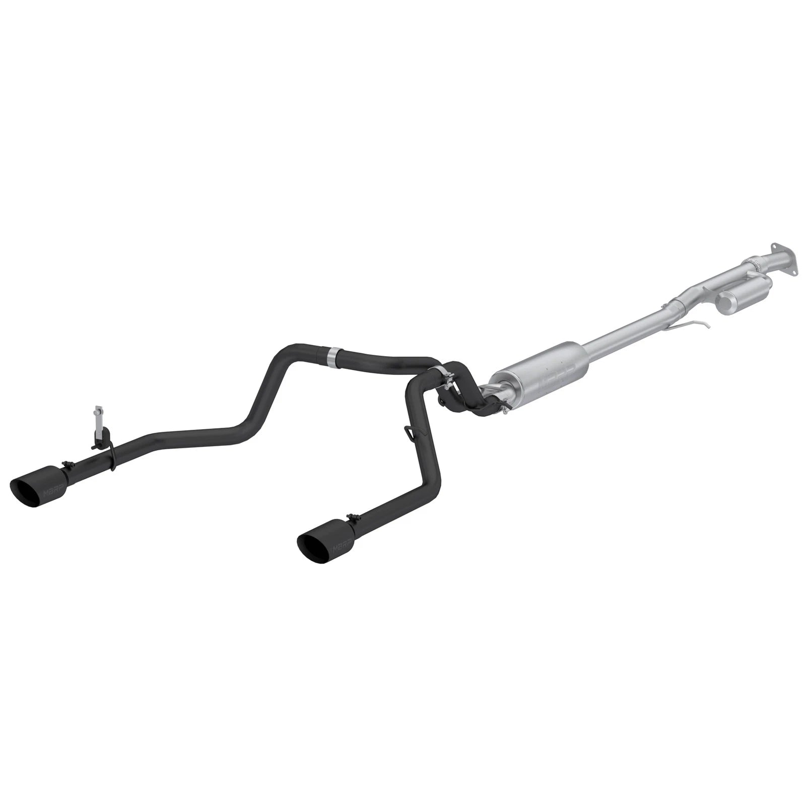 MBRP Armor Black 3in Alum. Cat-Back Exhaust | Chevrolet Silverado 1500 / GMC Sierra 1500 (19+)(S5021BLK)