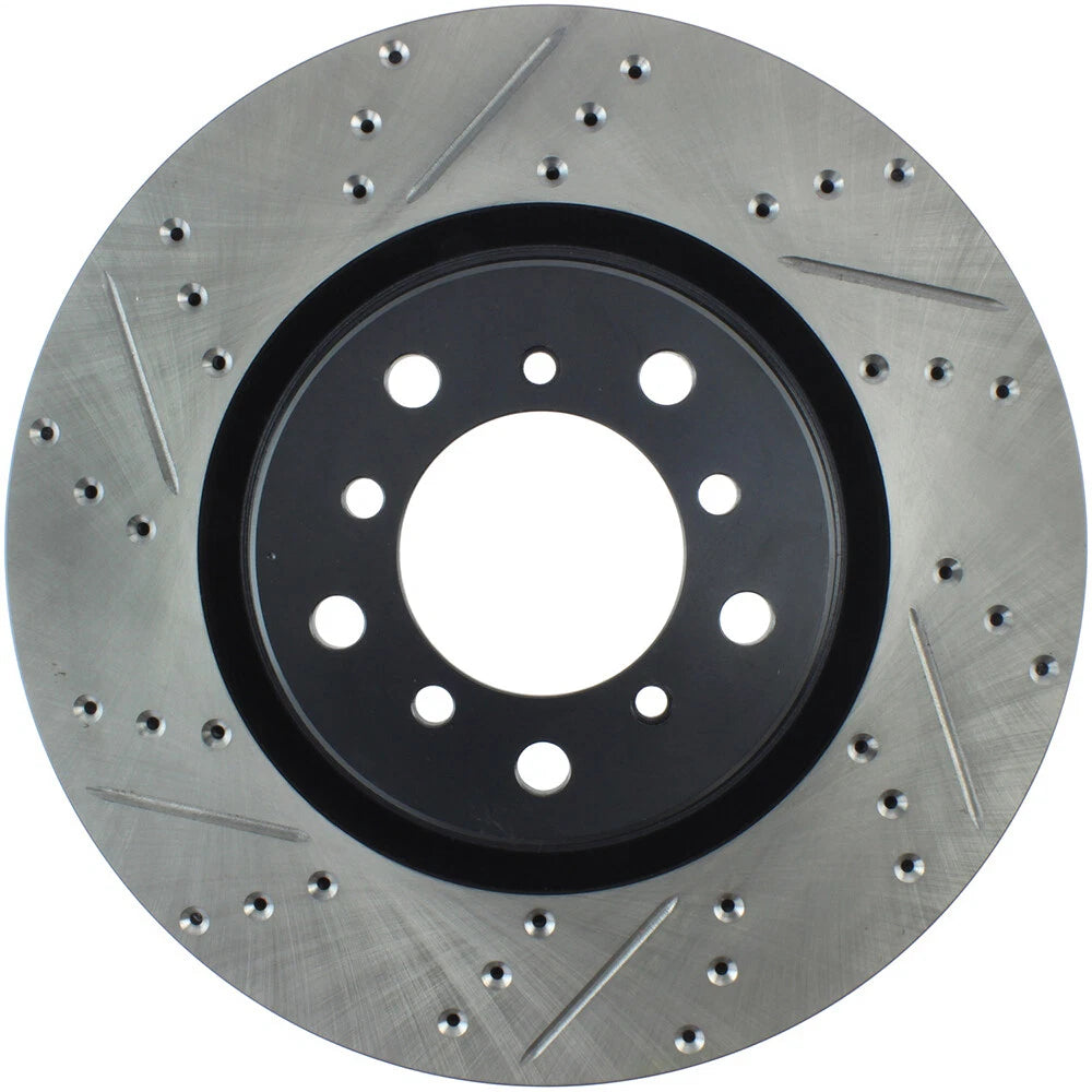 StopTech 127.34059R Front Right Drilled Slotted Brake Rotor for 2001-2006 BMW M3