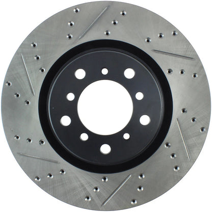StopTech 127.34059R Front Right Drilled Slotted Brake Rotor for 2001-2006 BMW M3