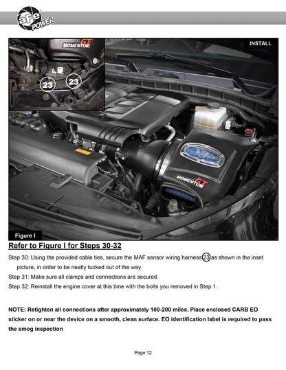 aFe MagnumFORCE Momentum GT Cold Air Intake | Nissan Patrol V8 (13-15) (51-76103) (SPF5176103)