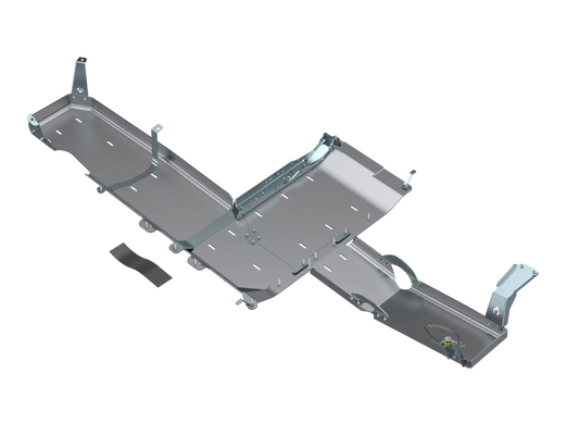 Artec Industries 2018-2020 Jeep Wrangler JL Sahara Full Bellypan w/ Oil Door - 4 Door 3.6L Aluminum