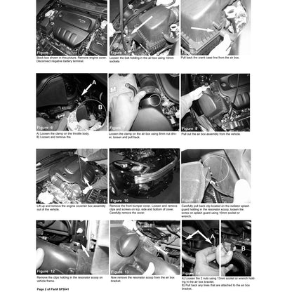 Injen Black Cold Air Intake w/ MR Tech | Dodge Dart 2013 2.0L (SP5041BLK)