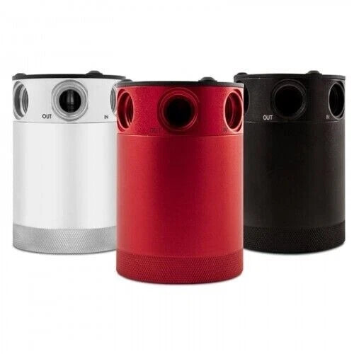 Mishimoto Mishimoto Compact Baffled Oil Catch Can (MMBCC-CBTHR-RD)