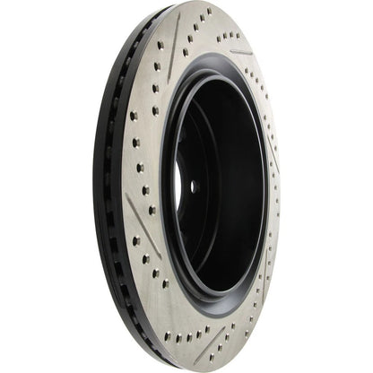 StopTech 127.65135L Rear Left Drilled Slotted Disc Brake Rotor for 2012-20 F-150