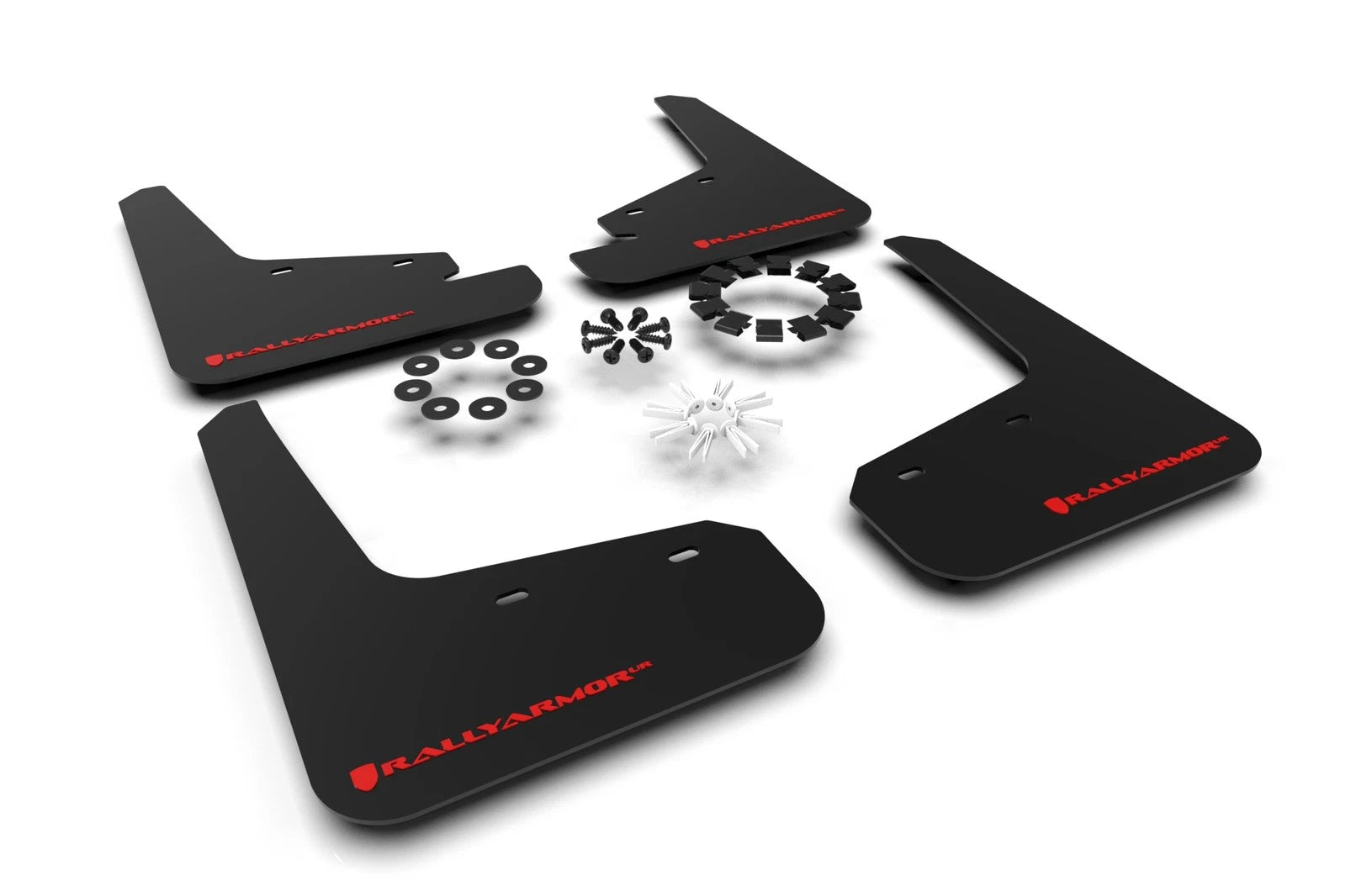 RallyArmor Mud Flaps | 2020-2021 Tesla Model Y (MF72-UR-BLK)