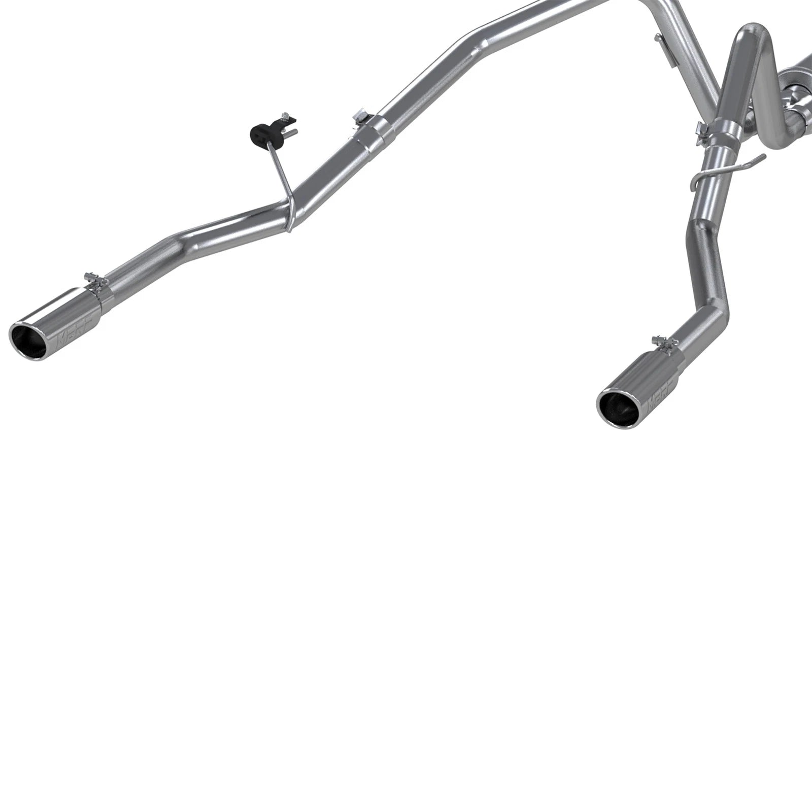 MBRP 2.5in Alum 3in D&S Dual Split Rear Exit Cat-Back | Ford F-150 V6 Ecoboost (11-12) (S5240AL)