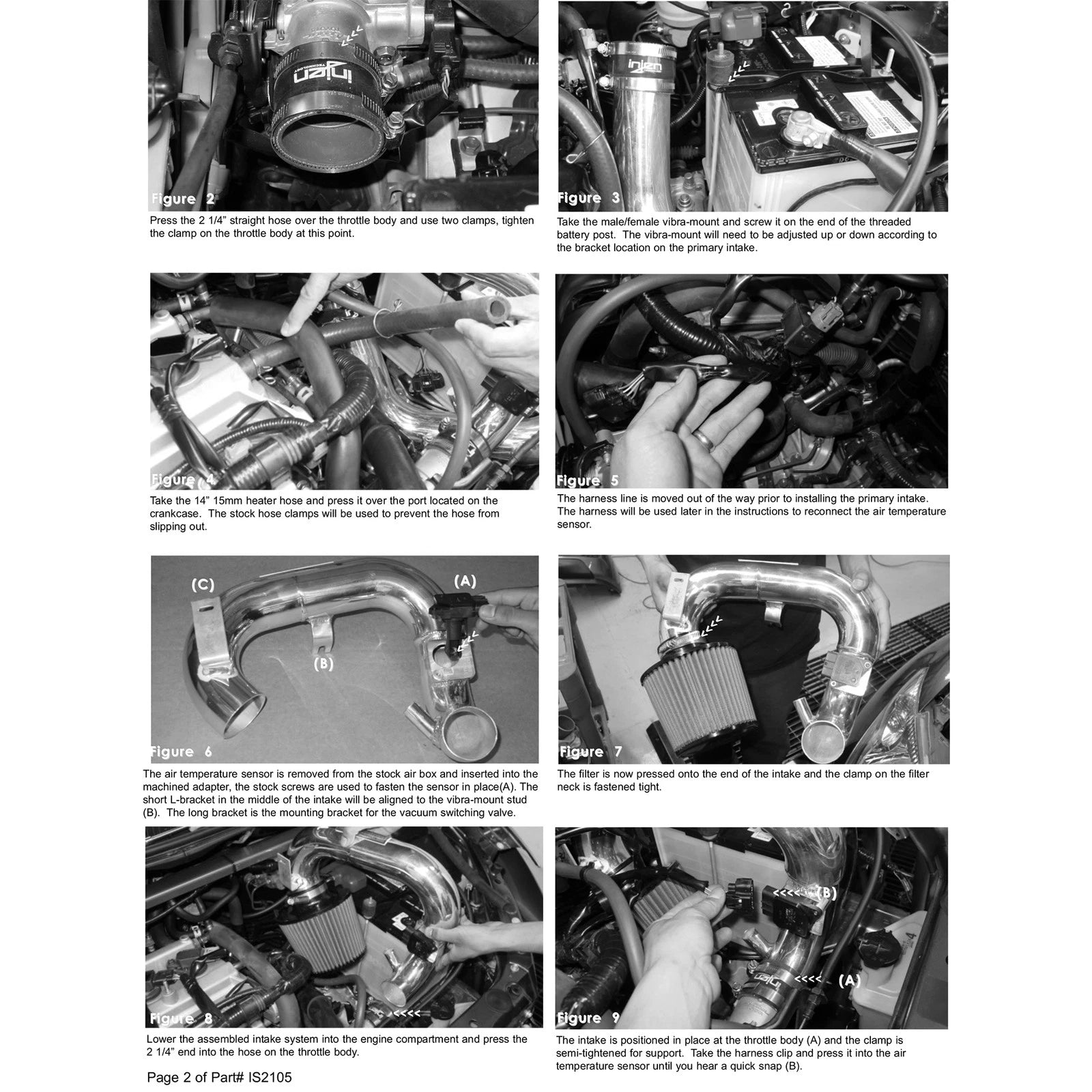 Injen Short Ram Cold Air Intake System | 2004 - 2006 Scion xB & 2004 - 2006 Scion xA (IS2105)