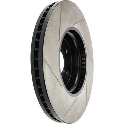 StopTech 126.33136SL Front Left Slotted Brake Rotor for 08-17 Audi A5 / 12-19 A6