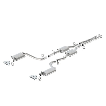 Borla Cat-Back Exhaust System - ATAK | 2015-2019 Dodge Challenger 5.7L (140628)