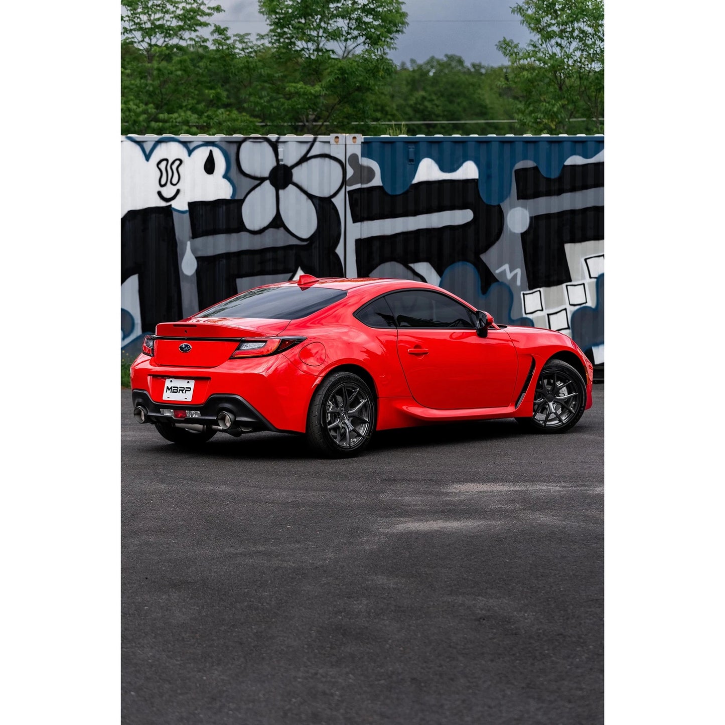 MBRP 2.5" Dual Exit Axle-Back Exhaust System | 2022-2024 Subaru BRZ/Toyota GR86 (S48053CF/BE)