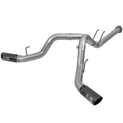 aFe Large Bore-HD 4in SS DPF-Back Exhaust | Ford F-250/350 17-23 (49-43092-B)