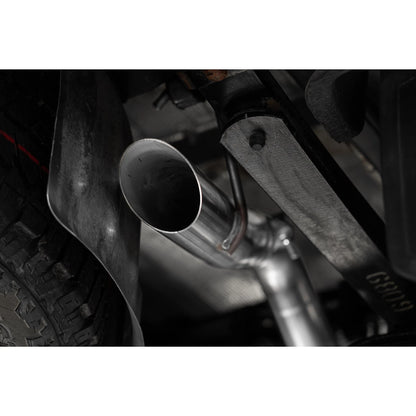 MBRP 3in Stainless Steel Cat-Back Single High Clearance Rear Exit Exhaust | Chevrolet Colorado / GMC Canyon (23) (S5017304)