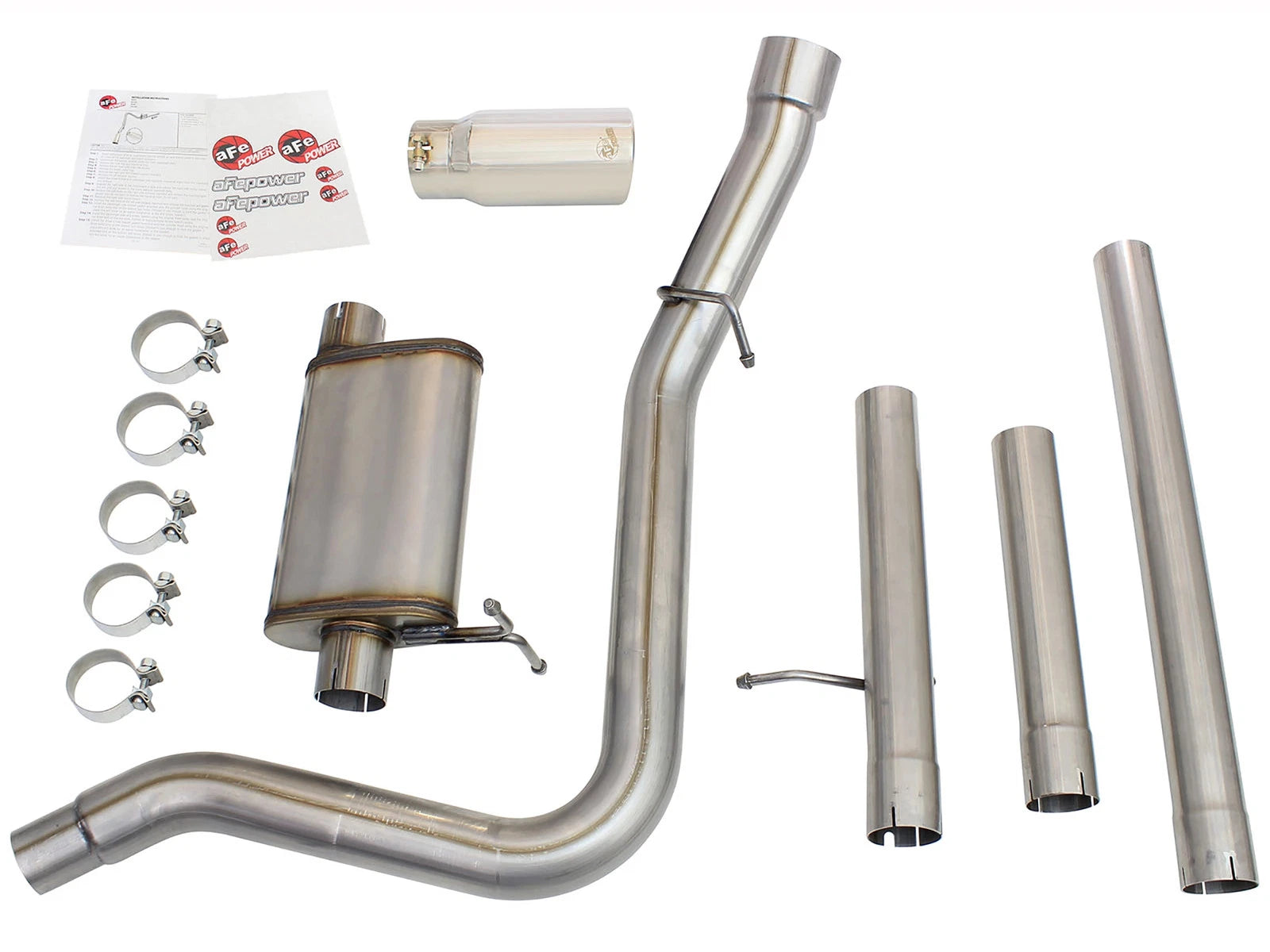aFe 3-3.5in SS Cat-Back Exhaust | Ford F-250/350 99-04 (49-43076-P)