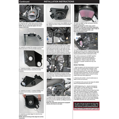 K&N Typhoon Air Intake System | 2009-2012 Hyundai Genesis Coupe 2.0T (69-5302TTK)
