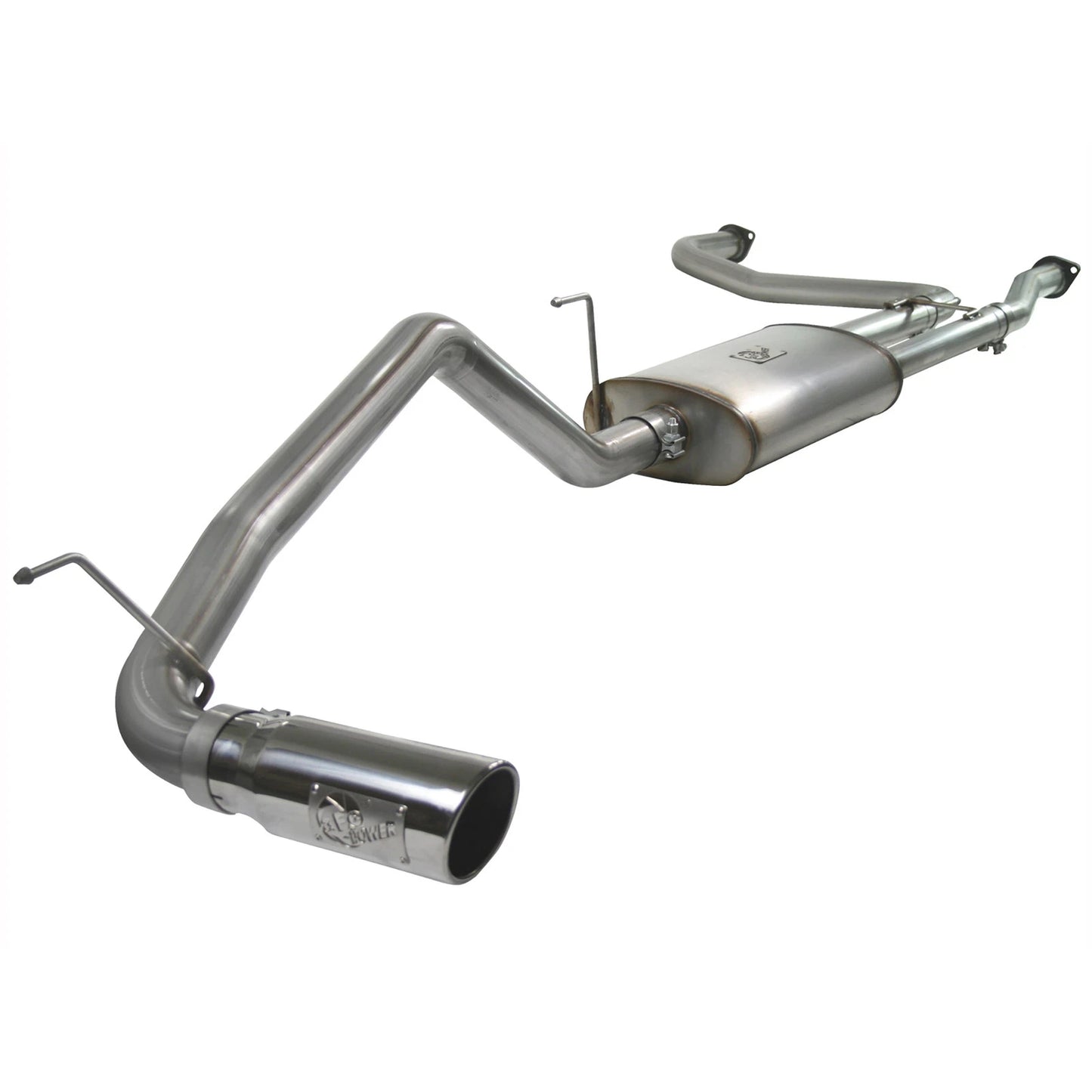 aFe MACH Force-XP 2.5-3in SS Cat-Back Exhaust | Nissan Titan (04-15) (49-46102-B)