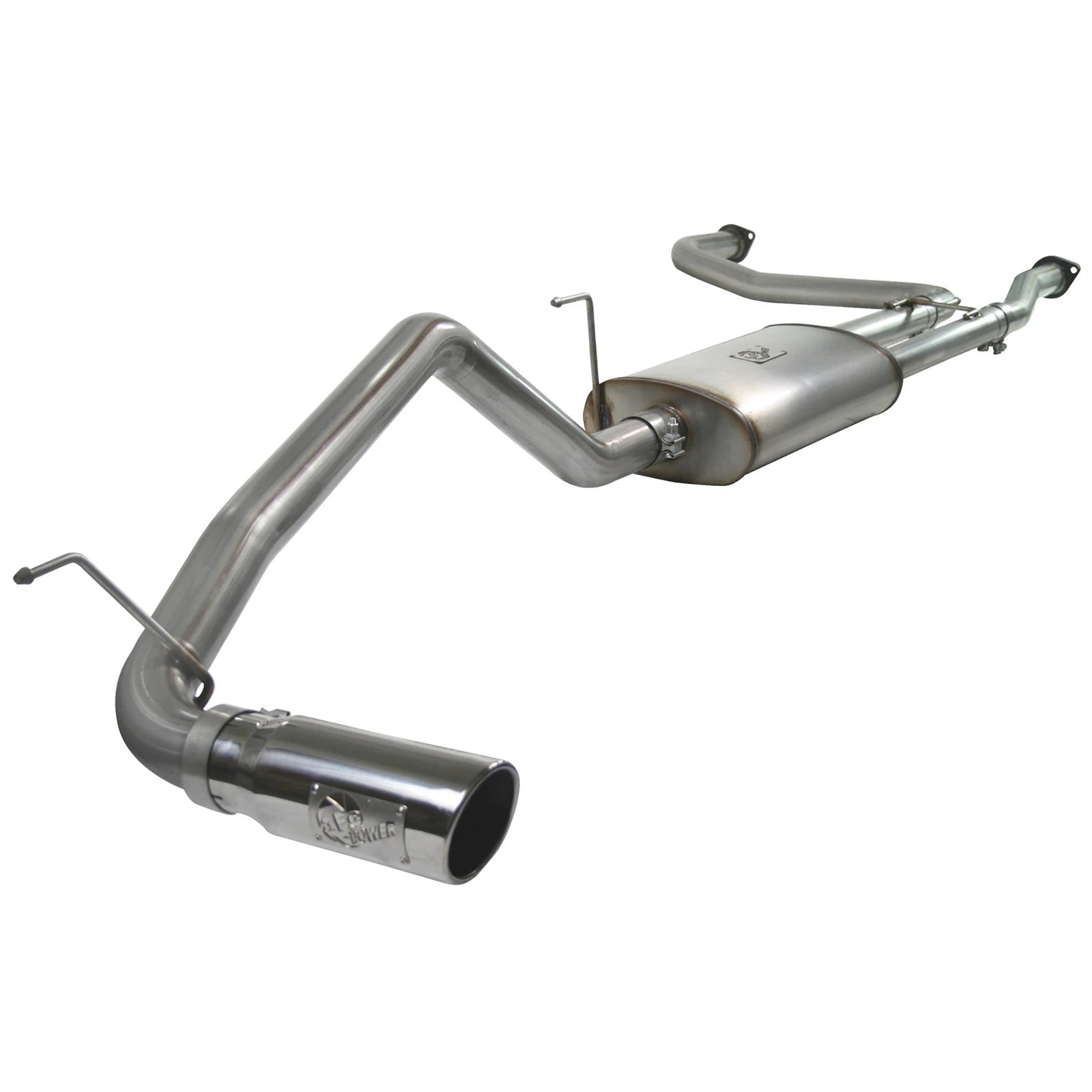 aFe MACH Force-XP 2.5-3in SS Cat-Back Exhaust | Nissan Titan (04-15) (49-46102-B)