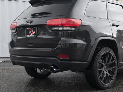 aFe 2.5in to 3in SS Cat-Back Exhaust w/ Black Tip | Jeep Grand Cherokee WK2 14-19 (49-38078-B)