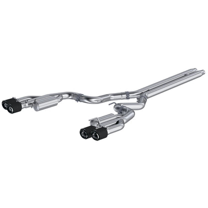 MBRP 3" Race D&S Cat-Back w/ CF Tips | Ford Mustang GT (S72073CF)