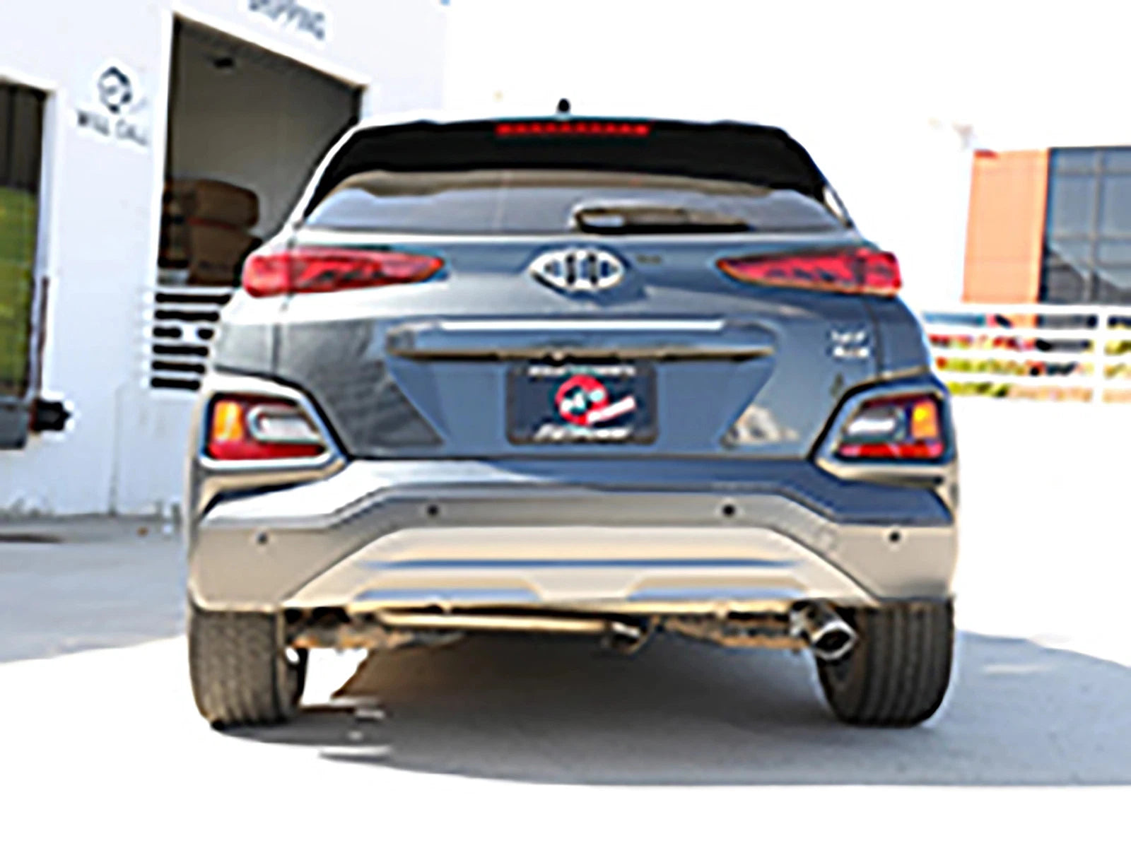 aFe Takeda 2-1/2in 304 Stainless Steel Axle-Back Exhaust | Hyundai Kona (18-21) (49-37017)