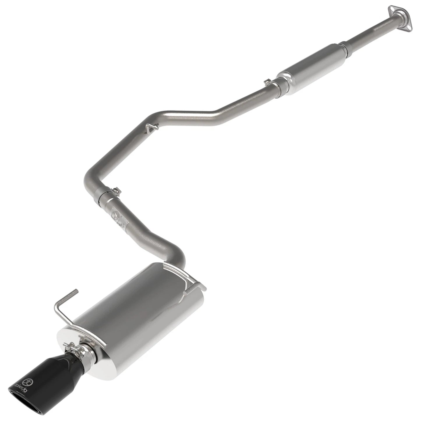 aFe Takeda 2-1/4in SS Cat-Back w/ Polished Tip | Subaru Impreza 2.0L (12-16) (49-36052-P)