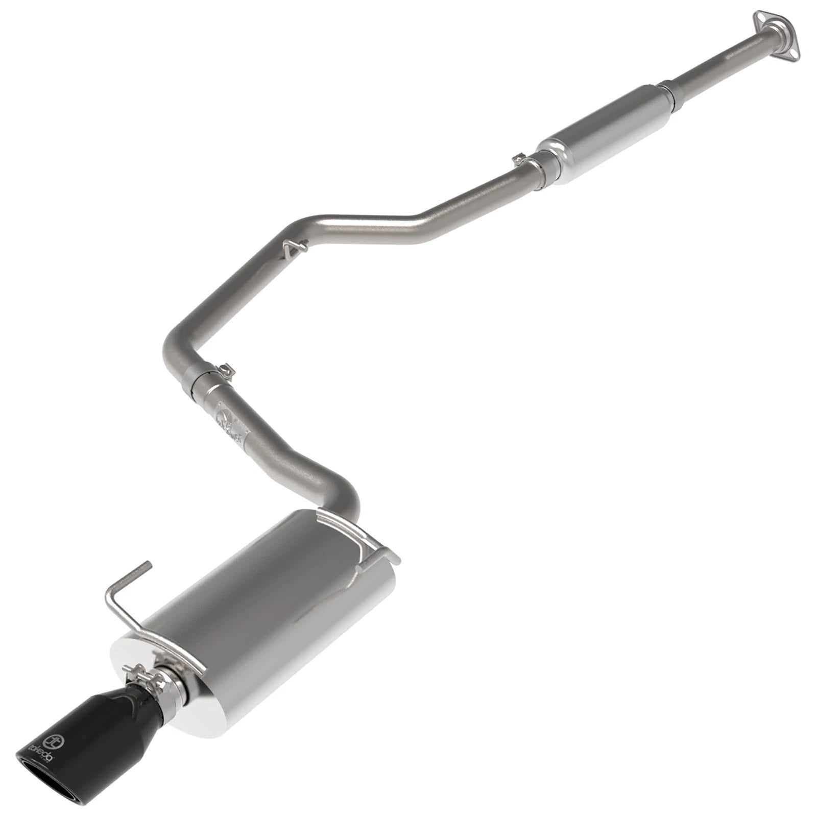aFe Takeda 2-1/4in SS Cat-Back w/ Polished Tip | Subaru Impreza 2.0L (12-16) (49-36052-P)