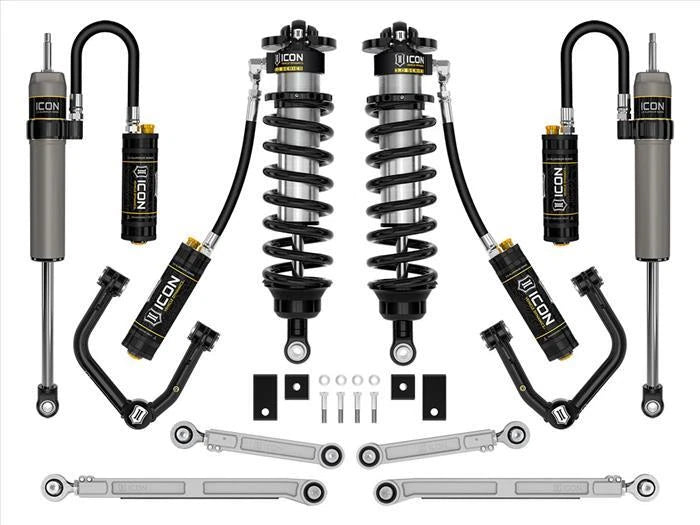 ICON K53211T for 22-25 Toyota Tundra 2-3.25in Stage 1 3.0 Tubular Suspension Sys