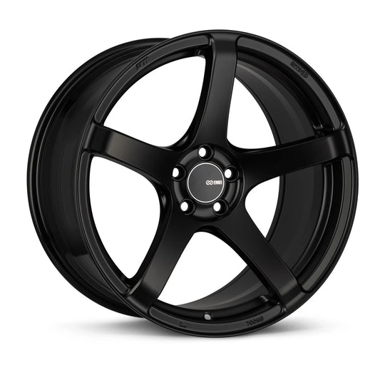 Enkei Kojin Matte Black | 18x8" +45mm | 5x114.3mm Wheel