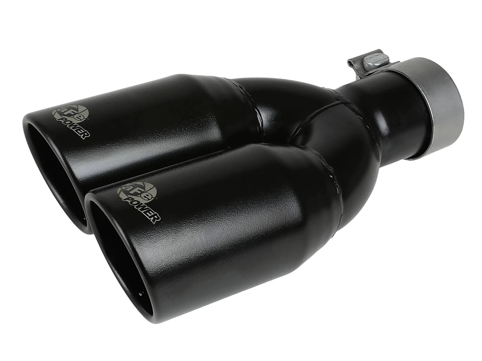 aFe Vulcan 3-3in-2-1/2in SS Cat-Back w/ Black Tips | Jeep Gladiator V6-3.6L (49-38084-B)
