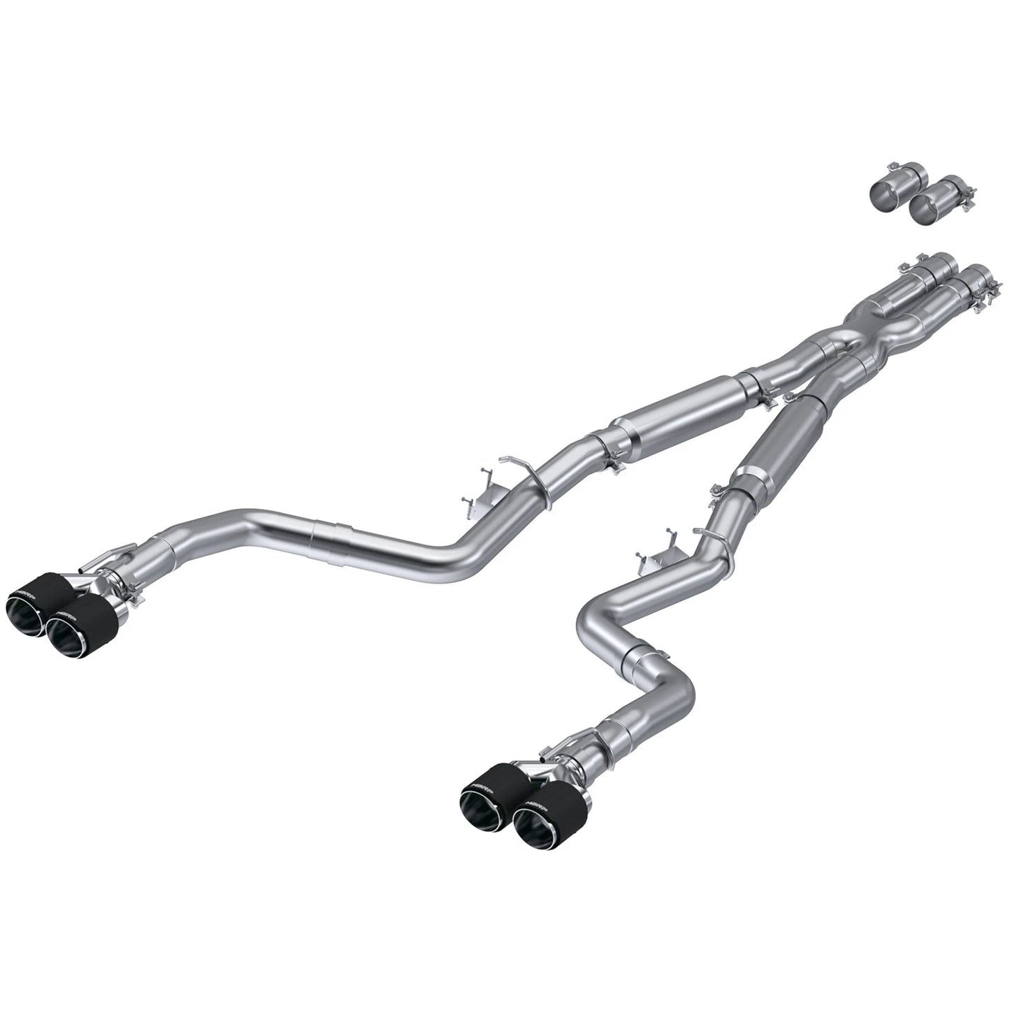 MBRP 3in T304 CF D&R Cat-Back D&S Exhaust | Dodge Challenger 17+ (S71133CF)