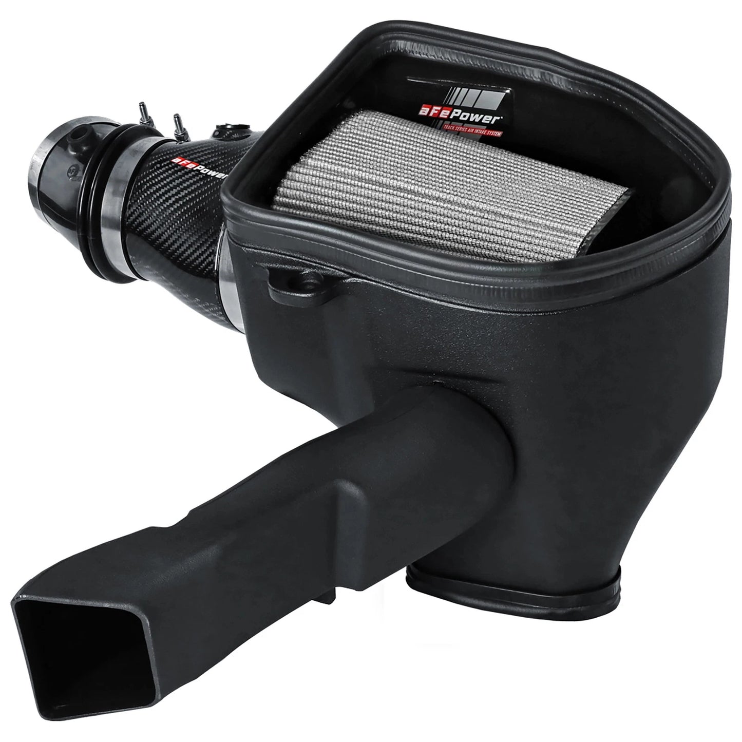aFe Track Series Stage-2 Carbon Fiber Intake System | Dodge Charger SRT Hellcat Redeye (21-23) (57-10027D)