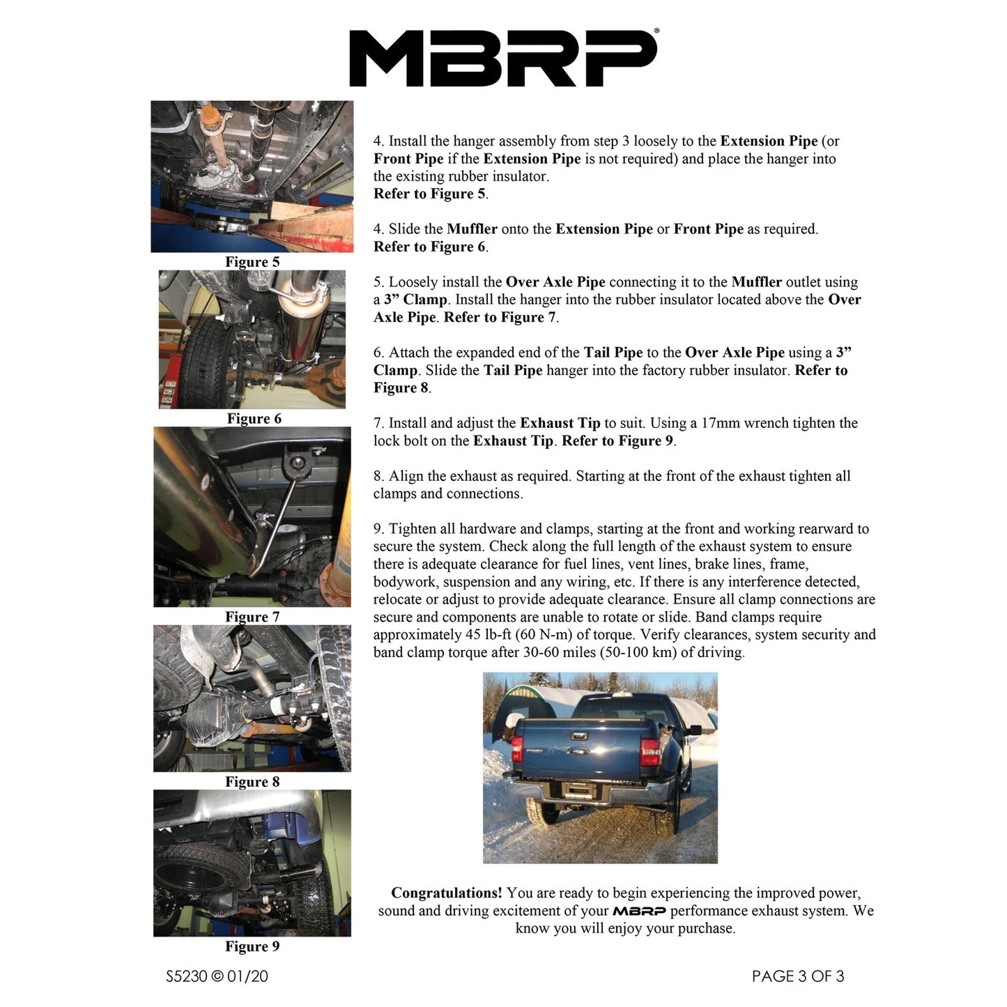 MBRP 3in Cat-Back Single Side Exit Aluminum Exhaust System | Ford F150 (11-12) (S5230AL)