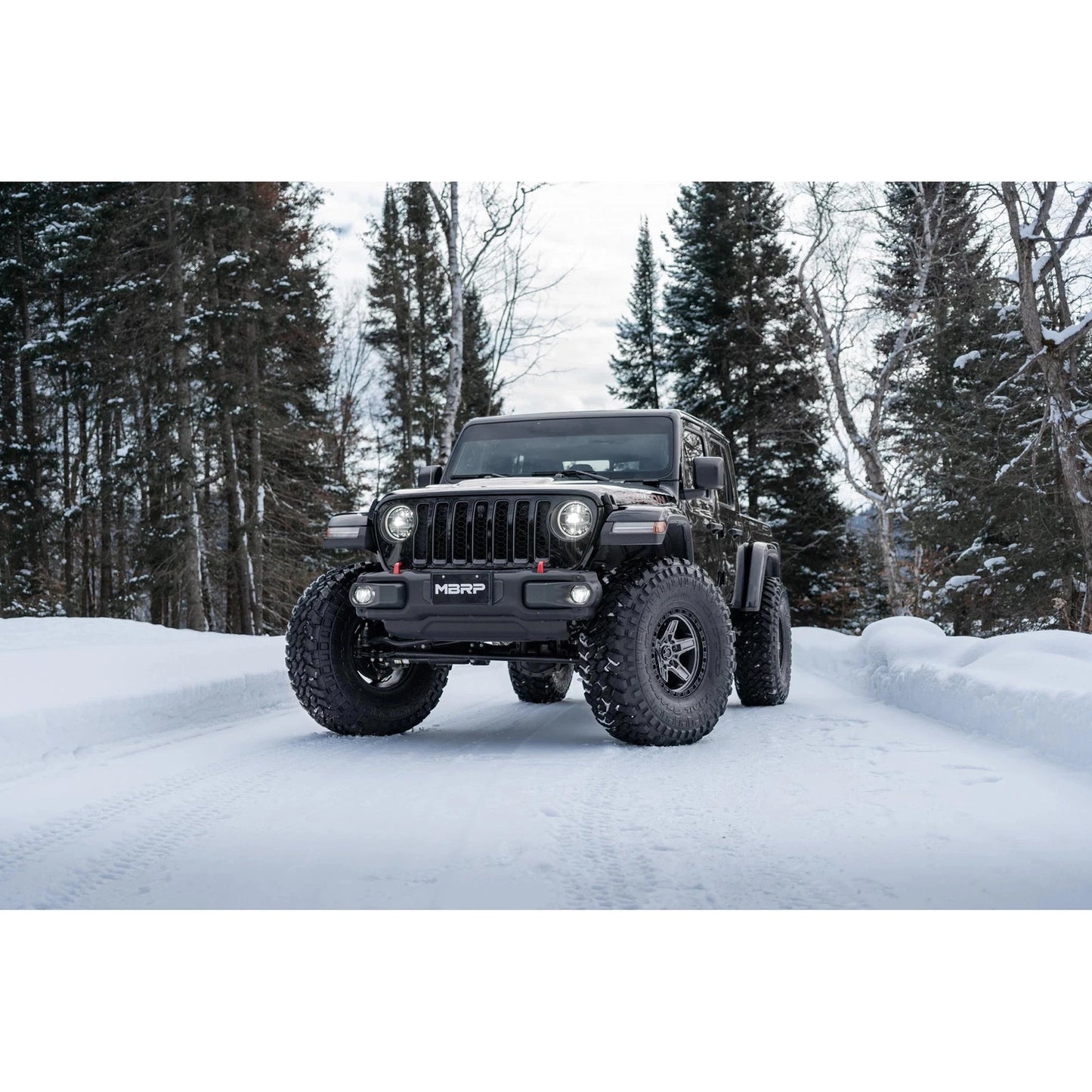 MBRP XP Series T304SS 3in Filter Back w/ Rear Turn Down | Jeep Gladiator JT 19-26 (S6502409)
