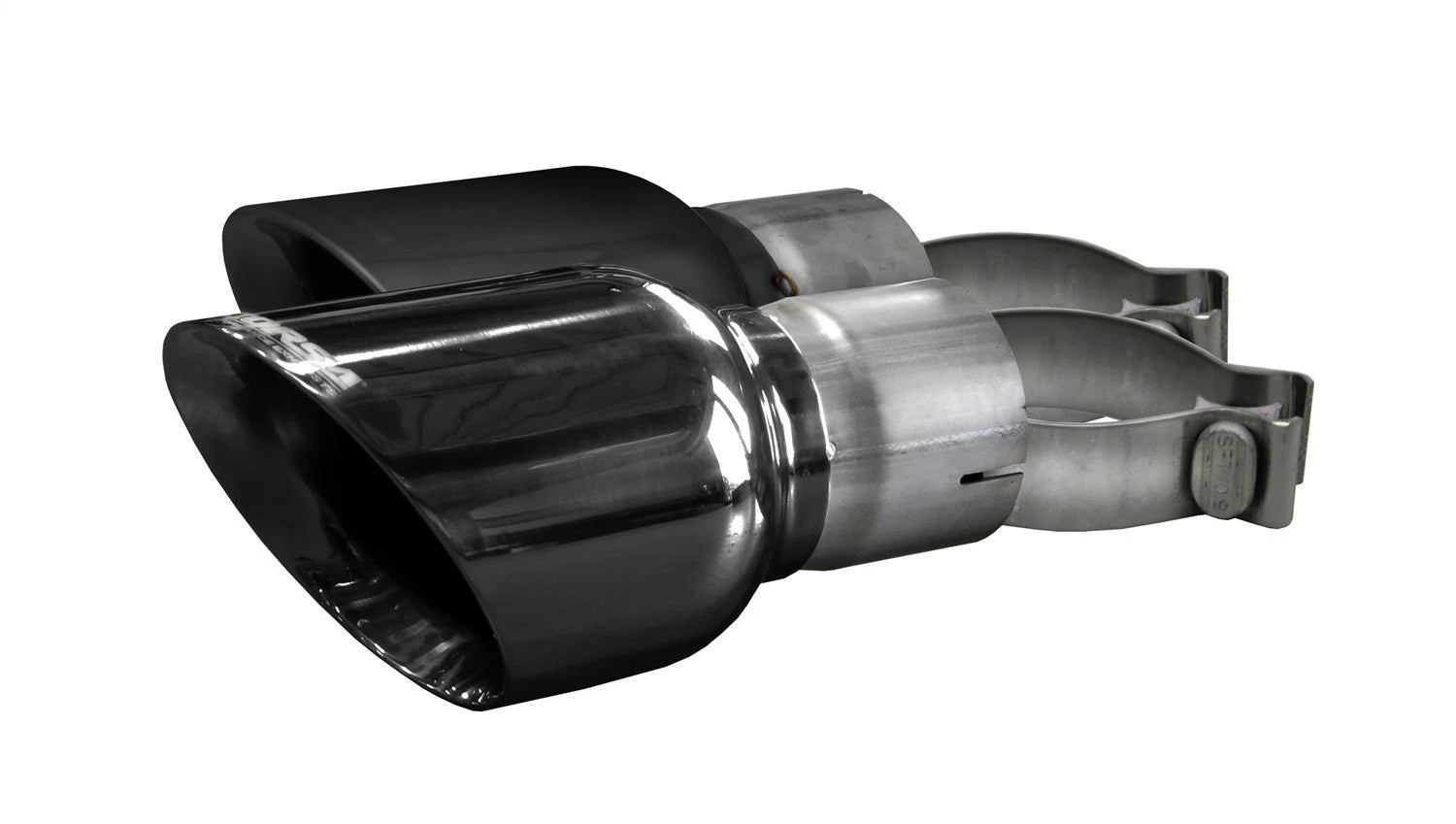 CORSA Replacement / 4.5 in Single Slash Tip | Mustang 15-23 GT/EcoBoost (14346BLK)