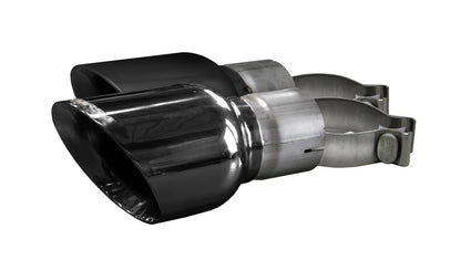 CORSA Replacement / 4.5 in Single Slash Tip | Mustang 15-23 GT/EcoBoost (14346BLK)