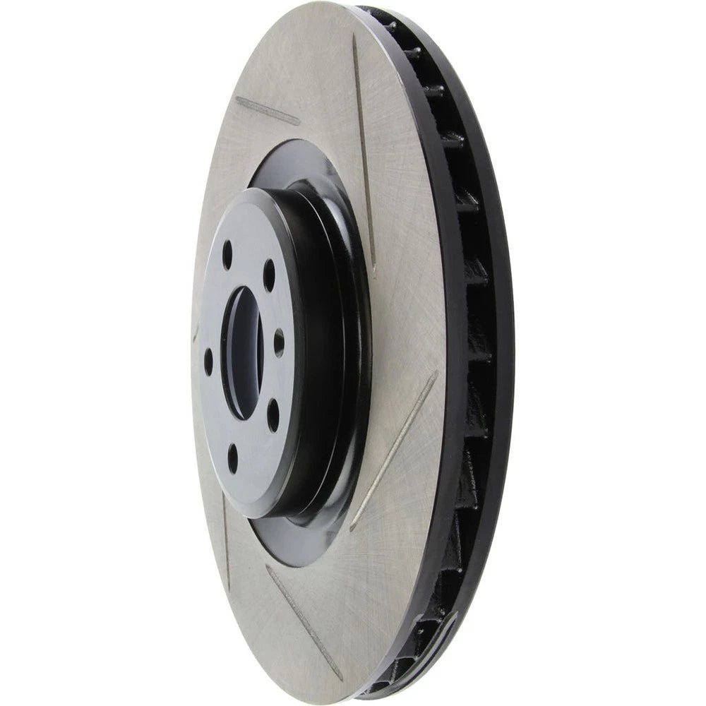 StopTech 126.33124SL Front Left Slotted Brake Rotor for 10-12 Audi S4 / 08-11 S5
