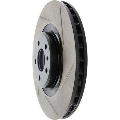 StopTech 126.33124SL Front Left Slotted Brake Rotor for 10-12 Audi S4 / 08-11 S5