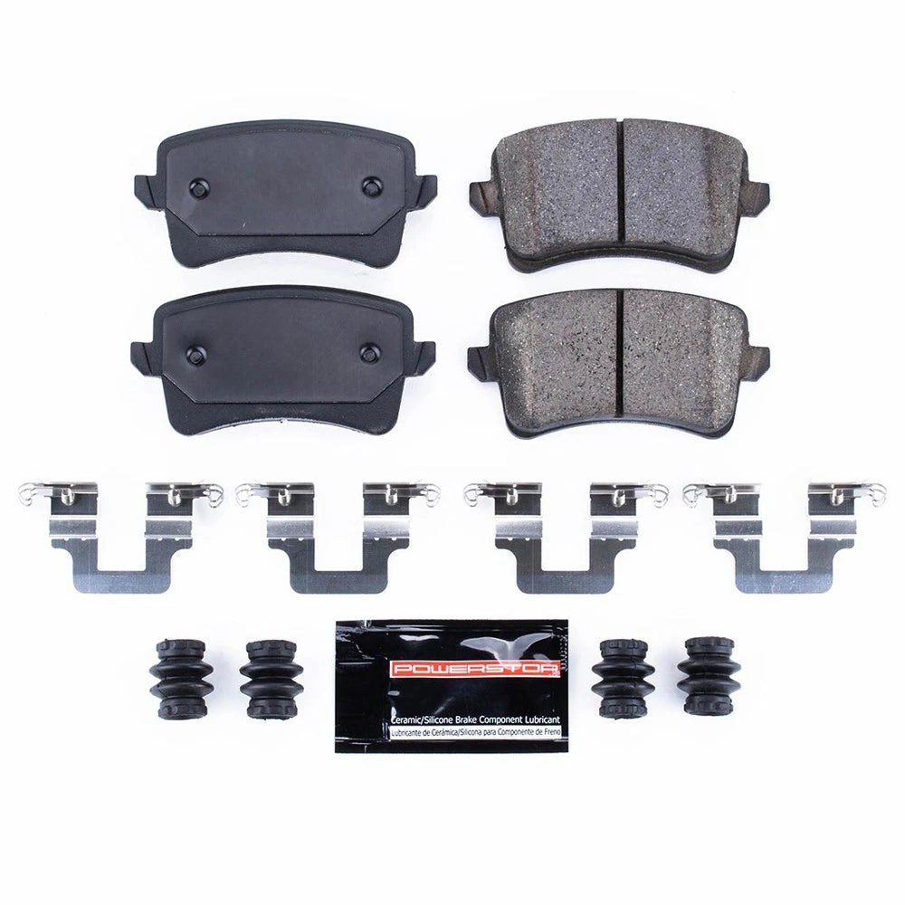 PowerStop Brake Pad Set | 2010–2016 Audi A4 Rear (Z23-1386)