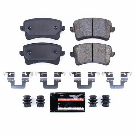 PowerStop Brake Pad Set | 2010–2016 Audi A4 Rear (Z23-1386)