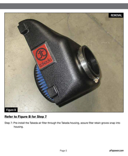 aFe Takeda Stage-2 Pro Dry S Cold Air Intake | Lexus RC F 5.0L V8 (15-17) (TR-2017L-D)