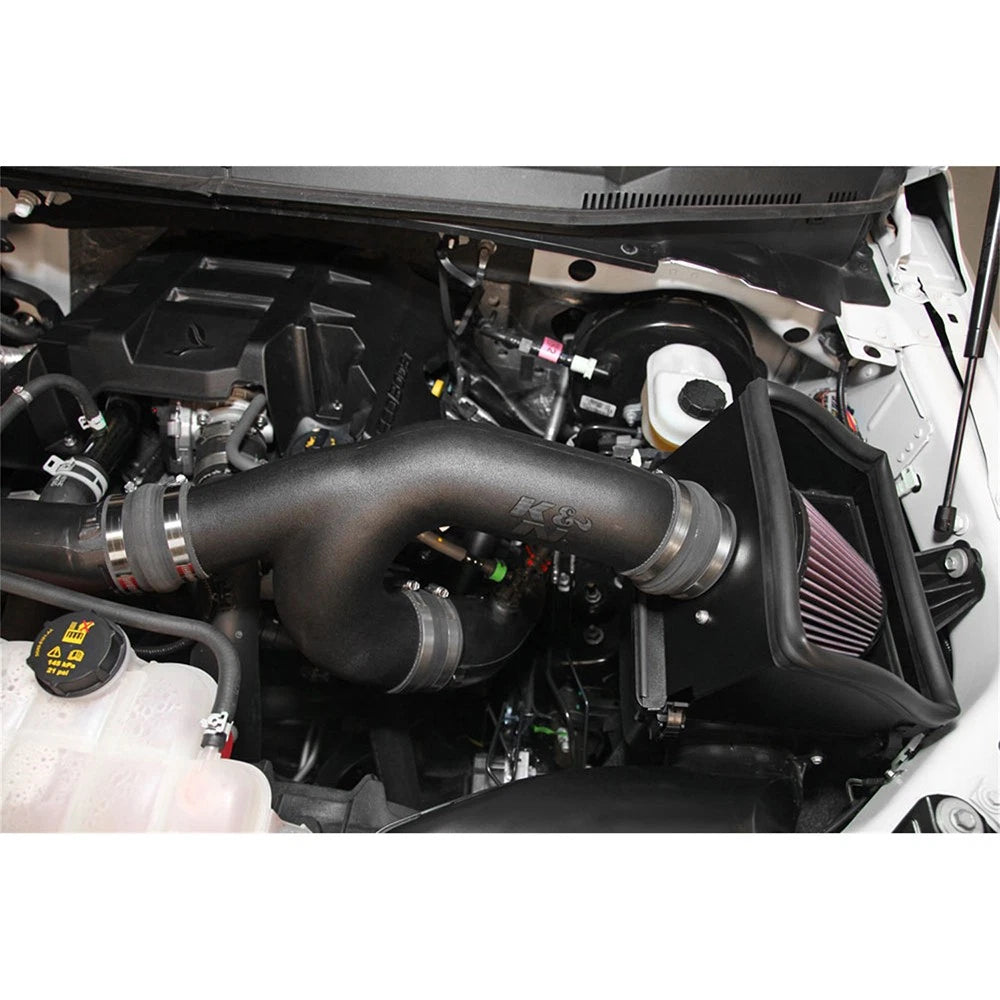K&N 2015 Ford F150 2.7L V6 Performance Intake Kit | Ford F150 (15) (57-2593)