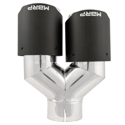 MBRP Dual Wall Angle Cut Dual 4-Inch Outlet | Universal (T5183CF)