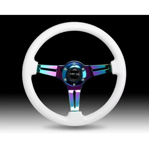 NRG Classic Wood Grain Steering Wheel - 350mm (ST-015)